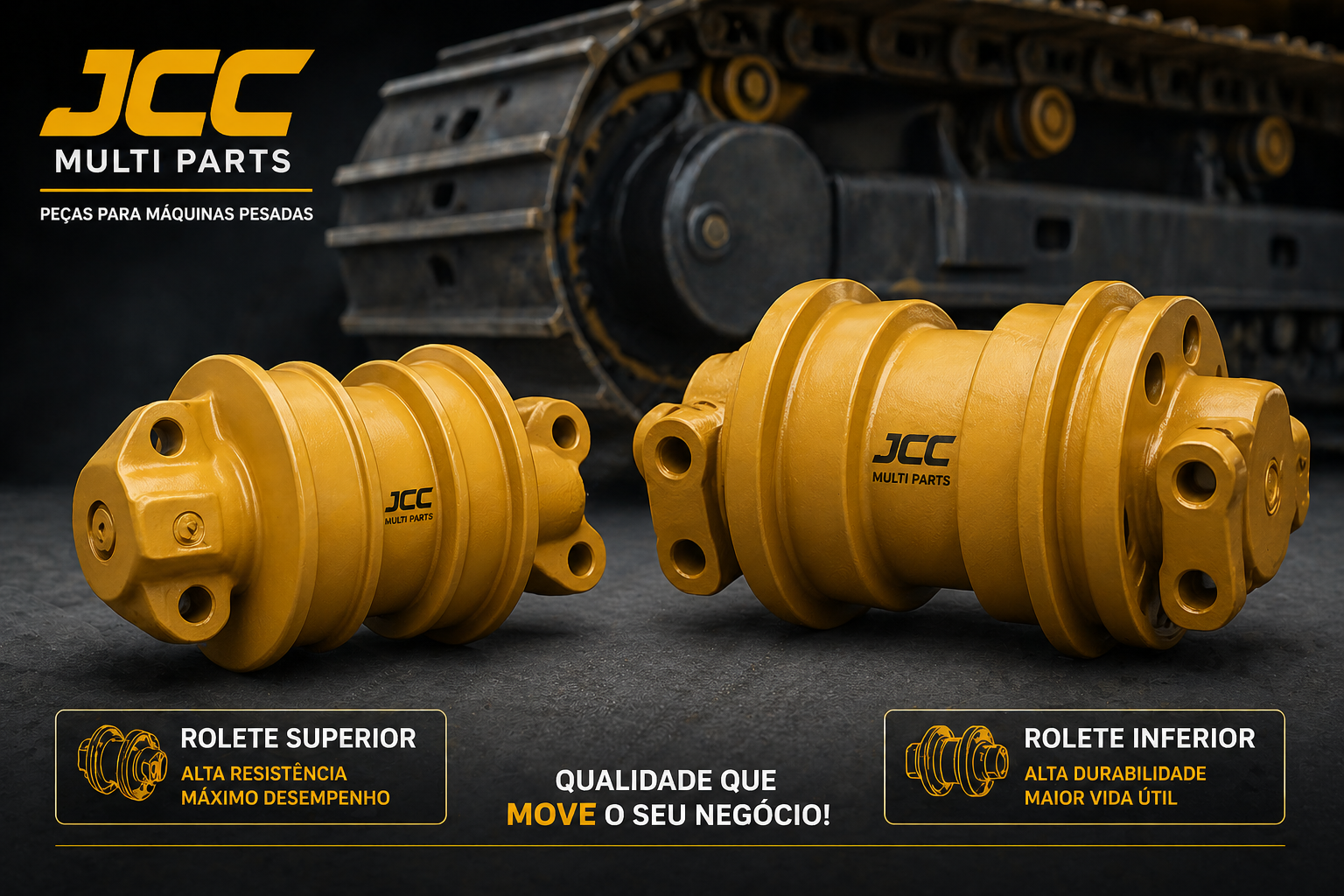 Roletes superior e inferior JCC Multi Parts